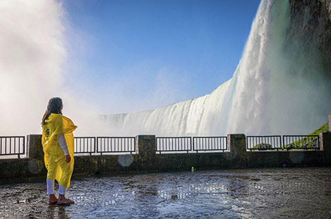 Journey behind the falls
